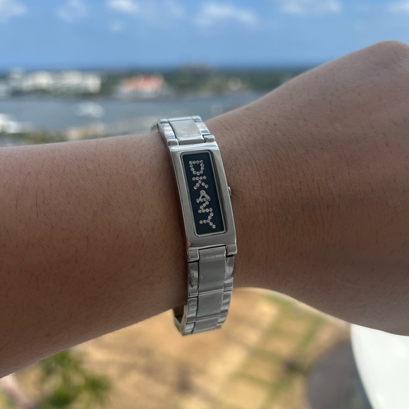 DKNY Vintage Silver Watch main image 4